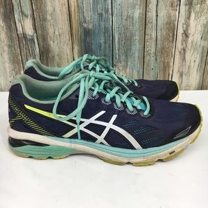 Asics Gel GT-1000 Lace Up Running Shoes